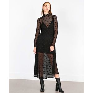 ZARA STUDIO Crochet Dress